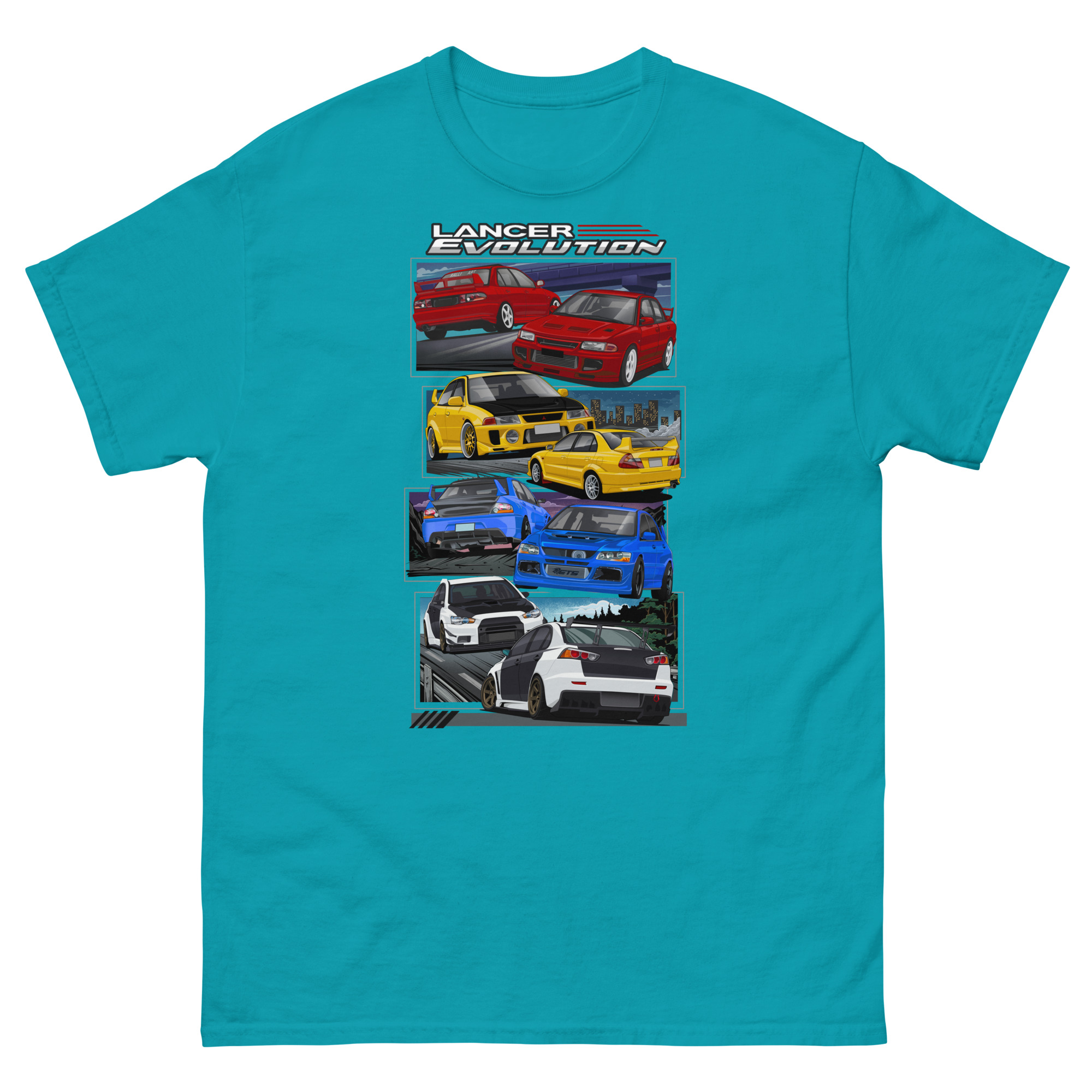 Evo Evolution Unisex Classic Tee - Image 10