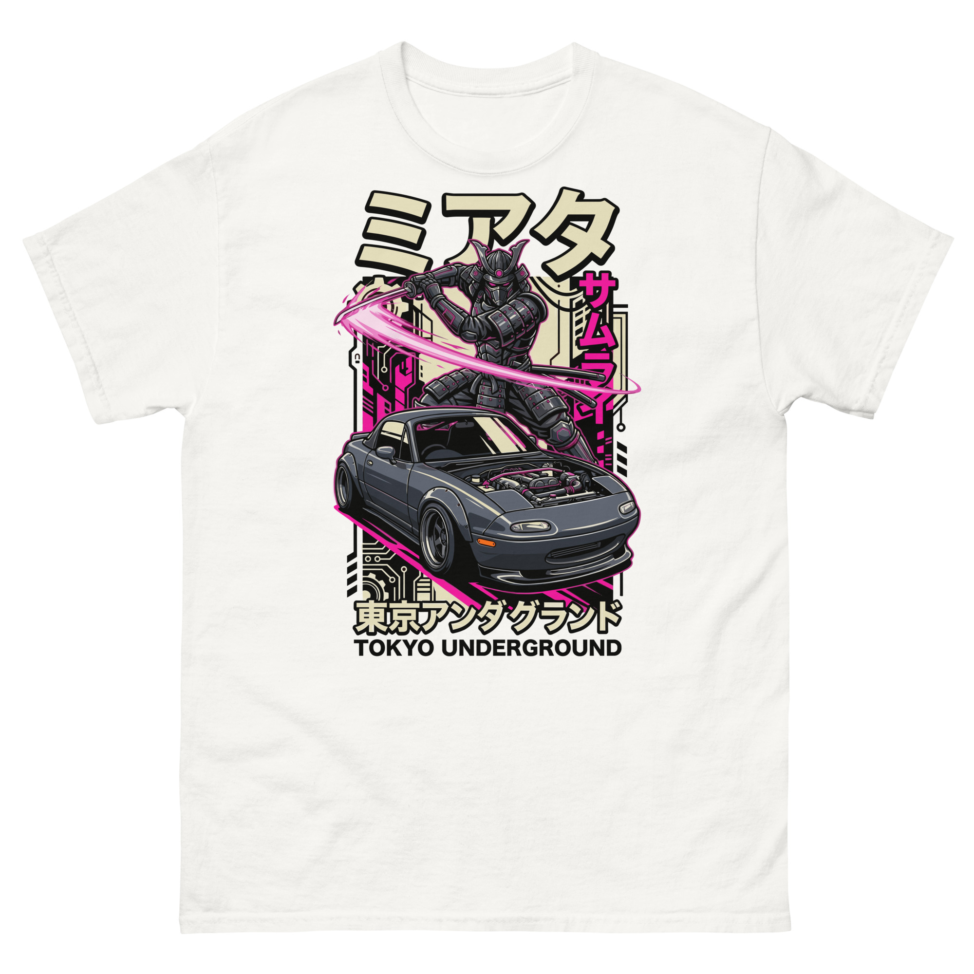 Samurai NA Miata Unisex Classic Tee - Image 20