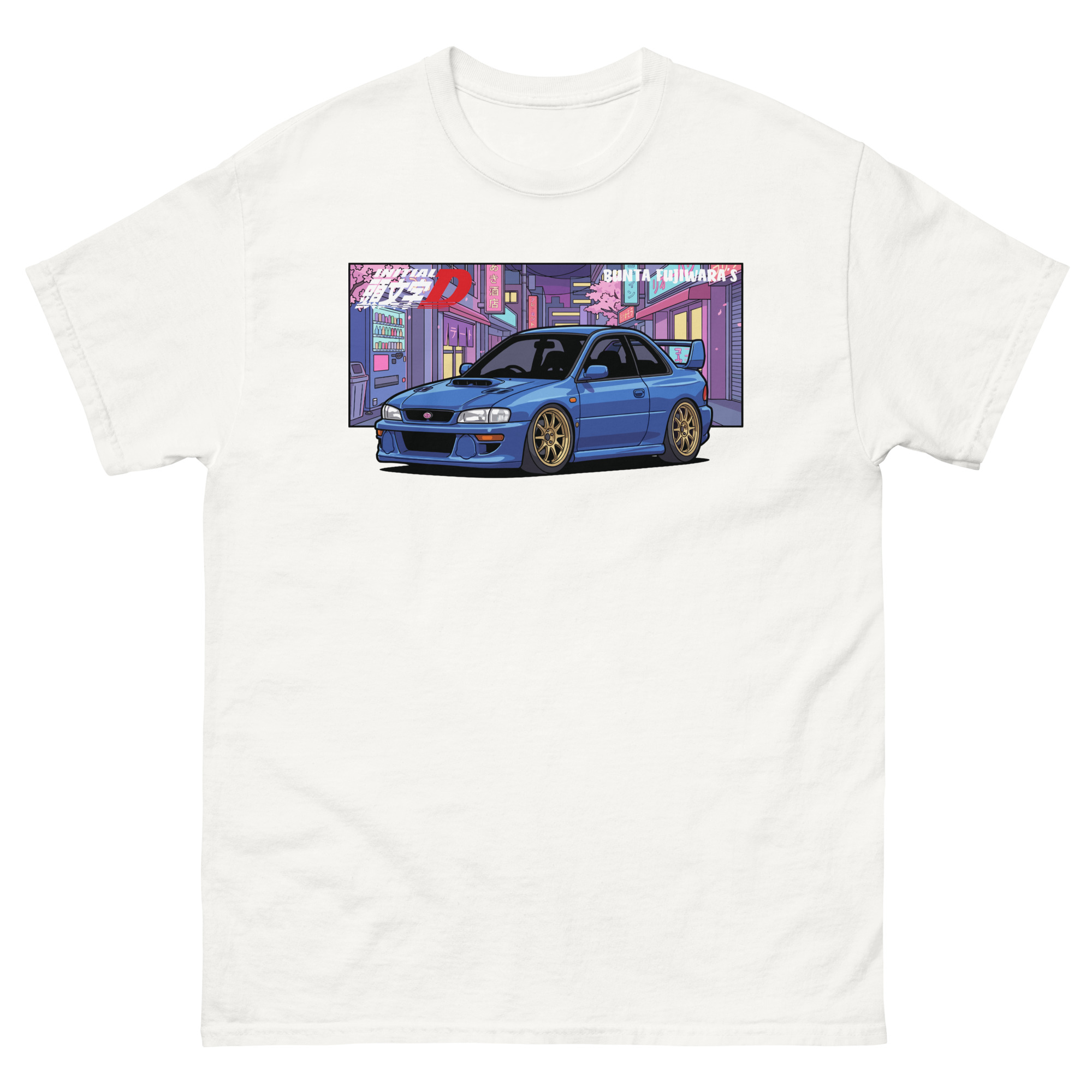 ID Impreza WRX STi Coupe Type R Version V (GC8U) nisex classic tee - Image 39