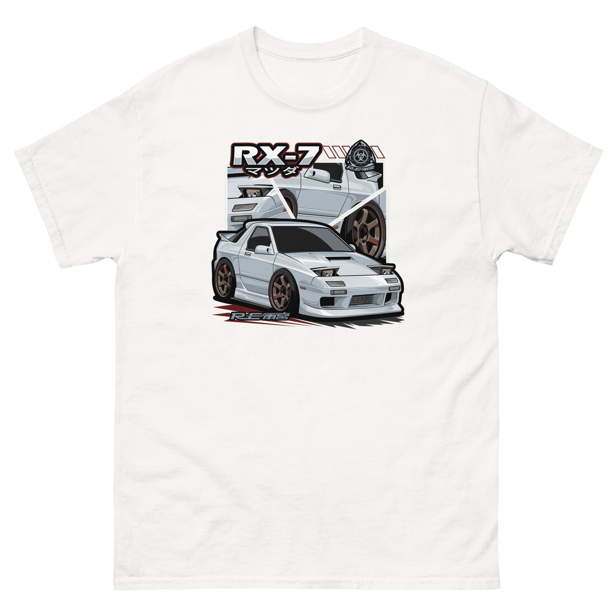 JDM RX-7 Unisex Classic Tee - Image 20