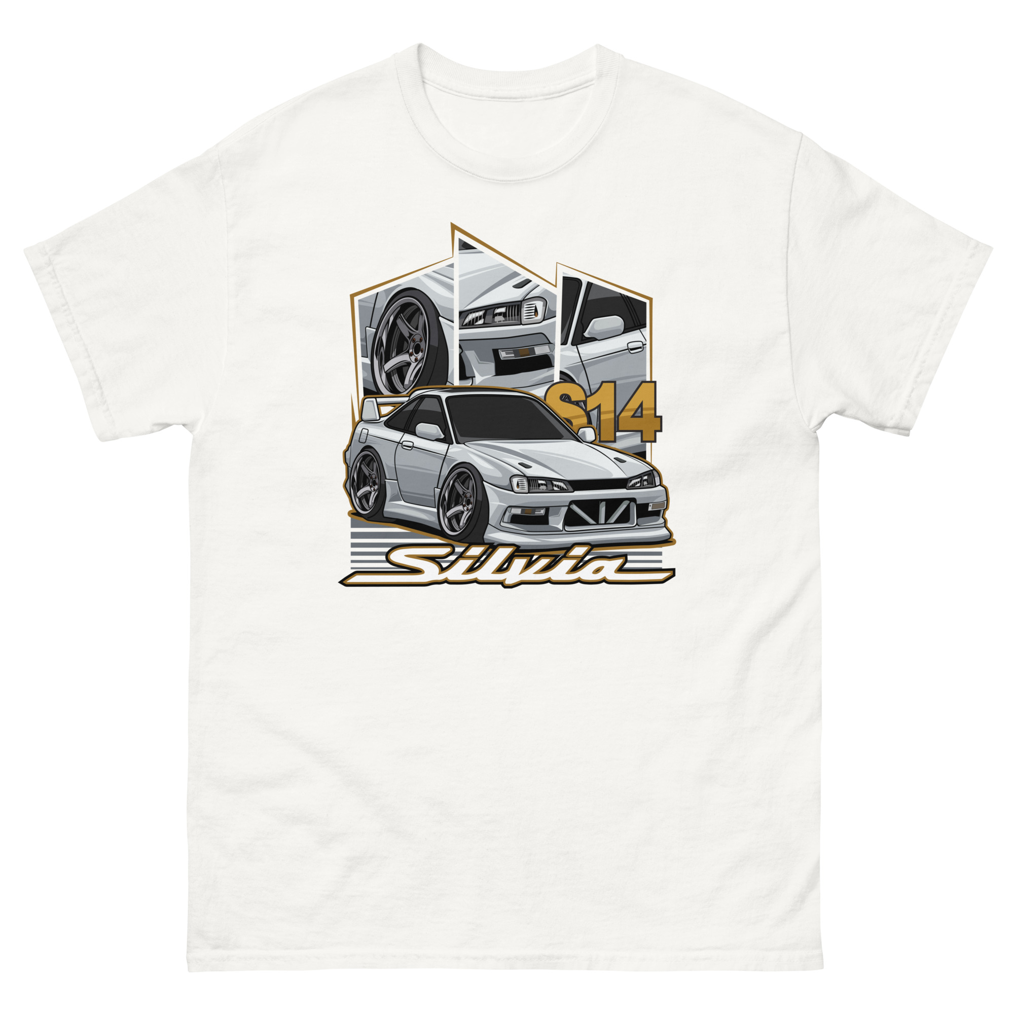 Silvia S14 Unisex Classic Tee - Image 20