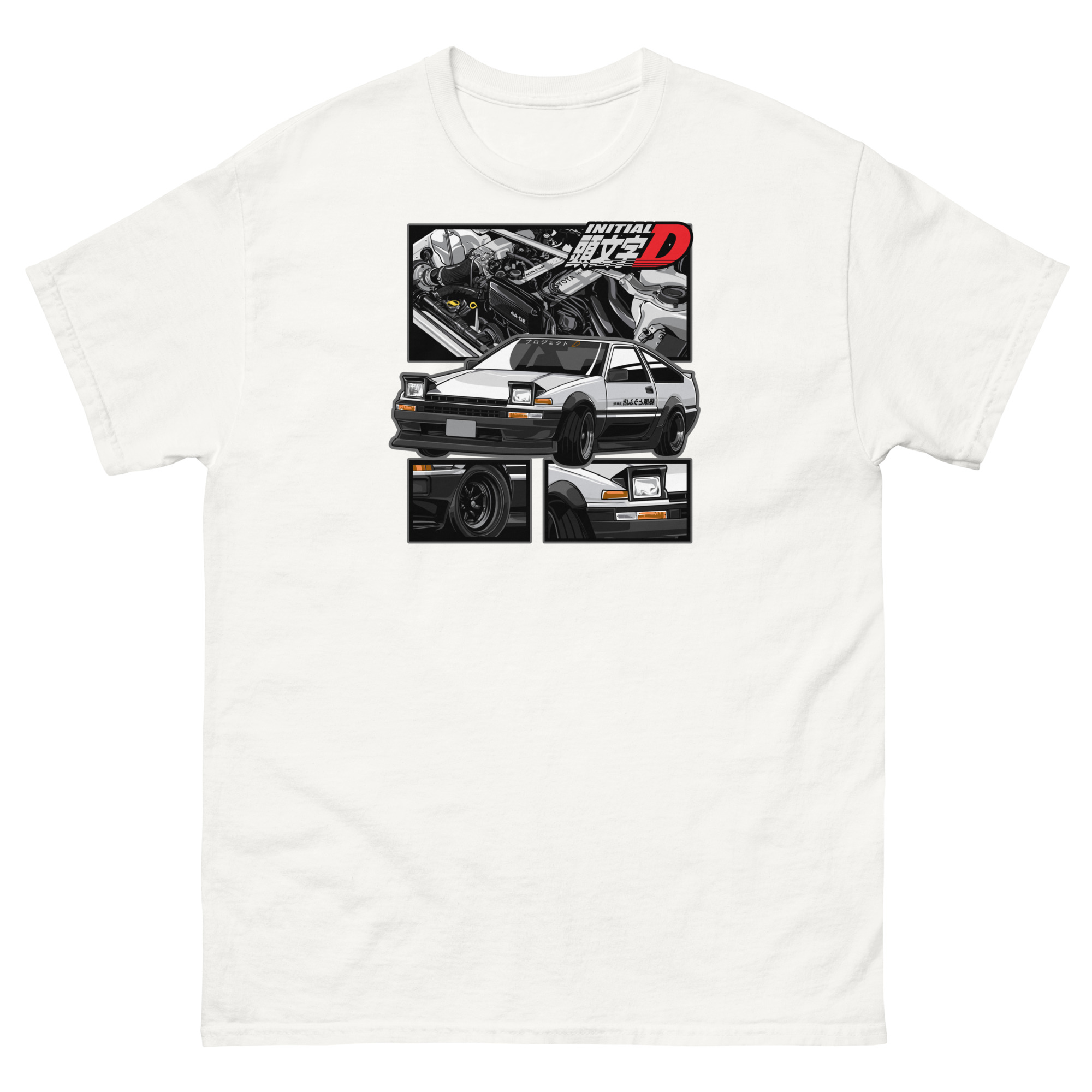 ID Trueno AE86 Unisex Classic Tee - Image 20