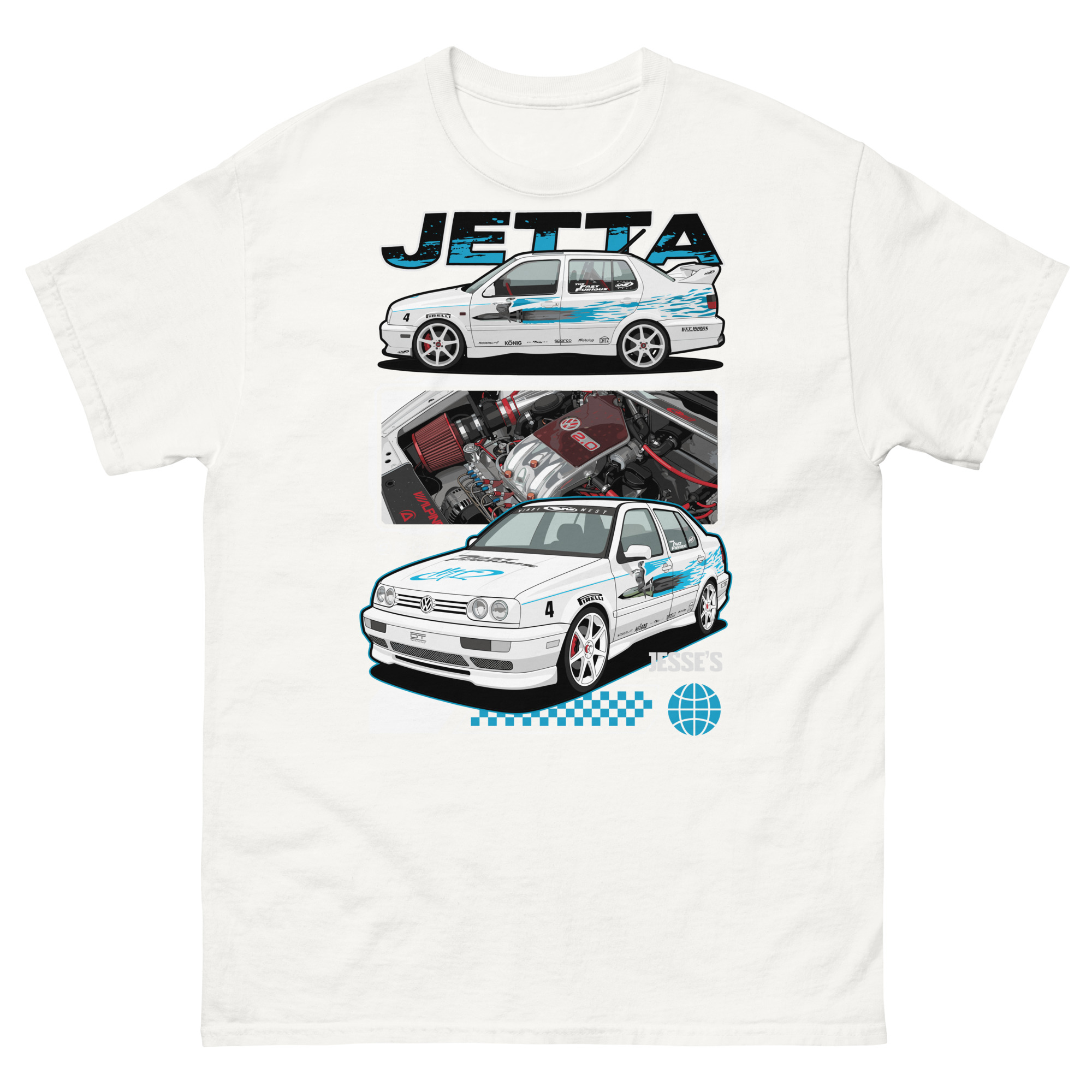 Jesse's Jetta Unisex Classic Tee - Image 20