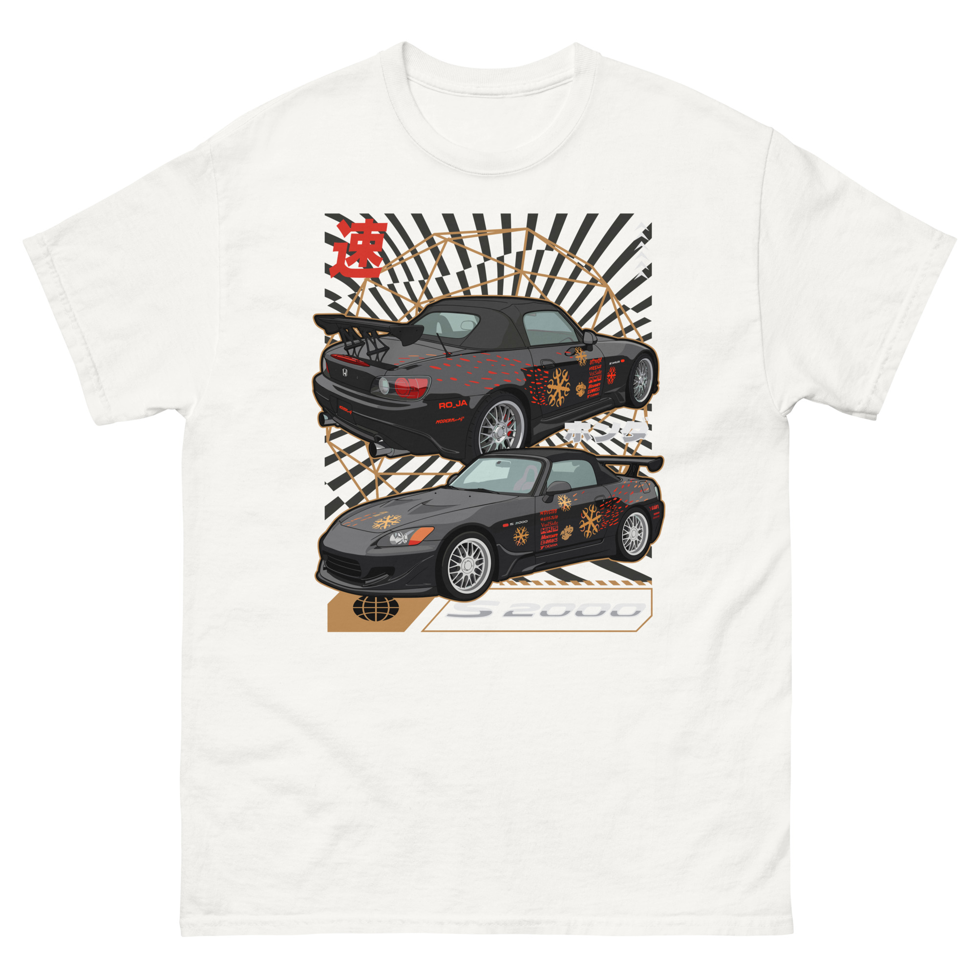 JDM S2000 Unisex Classic Tee - Image 20