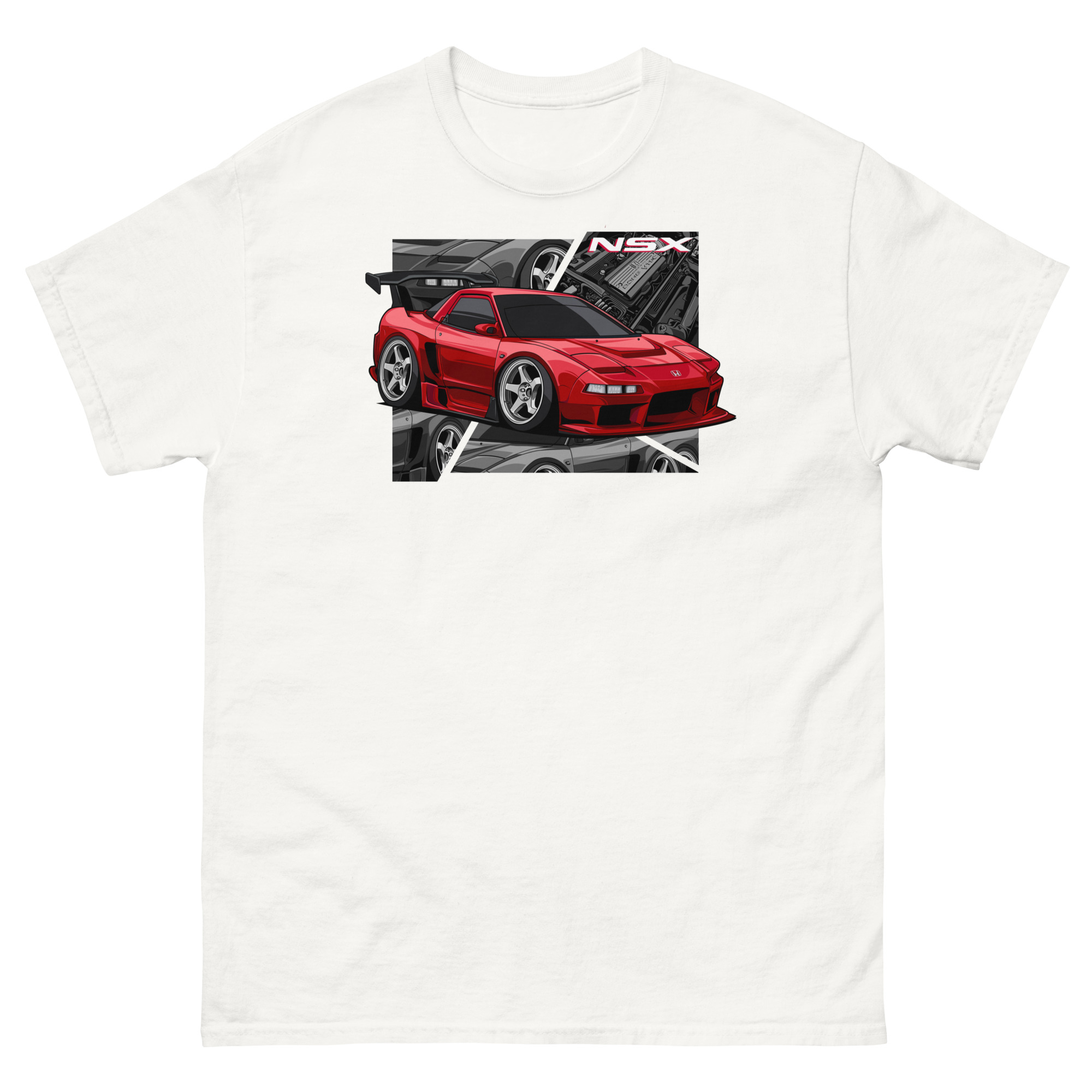 Sexy Red NSX Unisex Classic Tee - Image 20