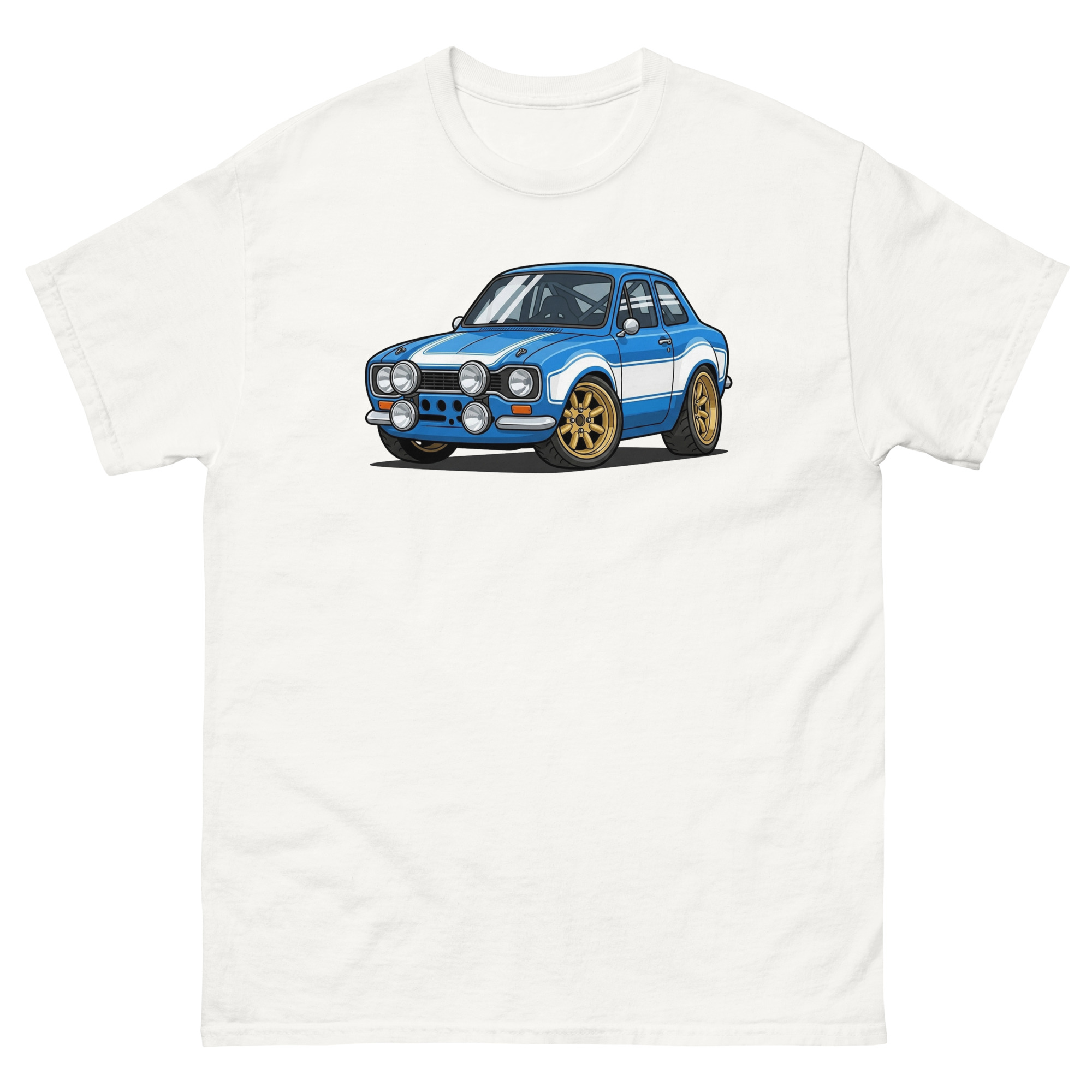 1970 Escort MK1 Chibi Style Unisex Classic Tee - Image 20