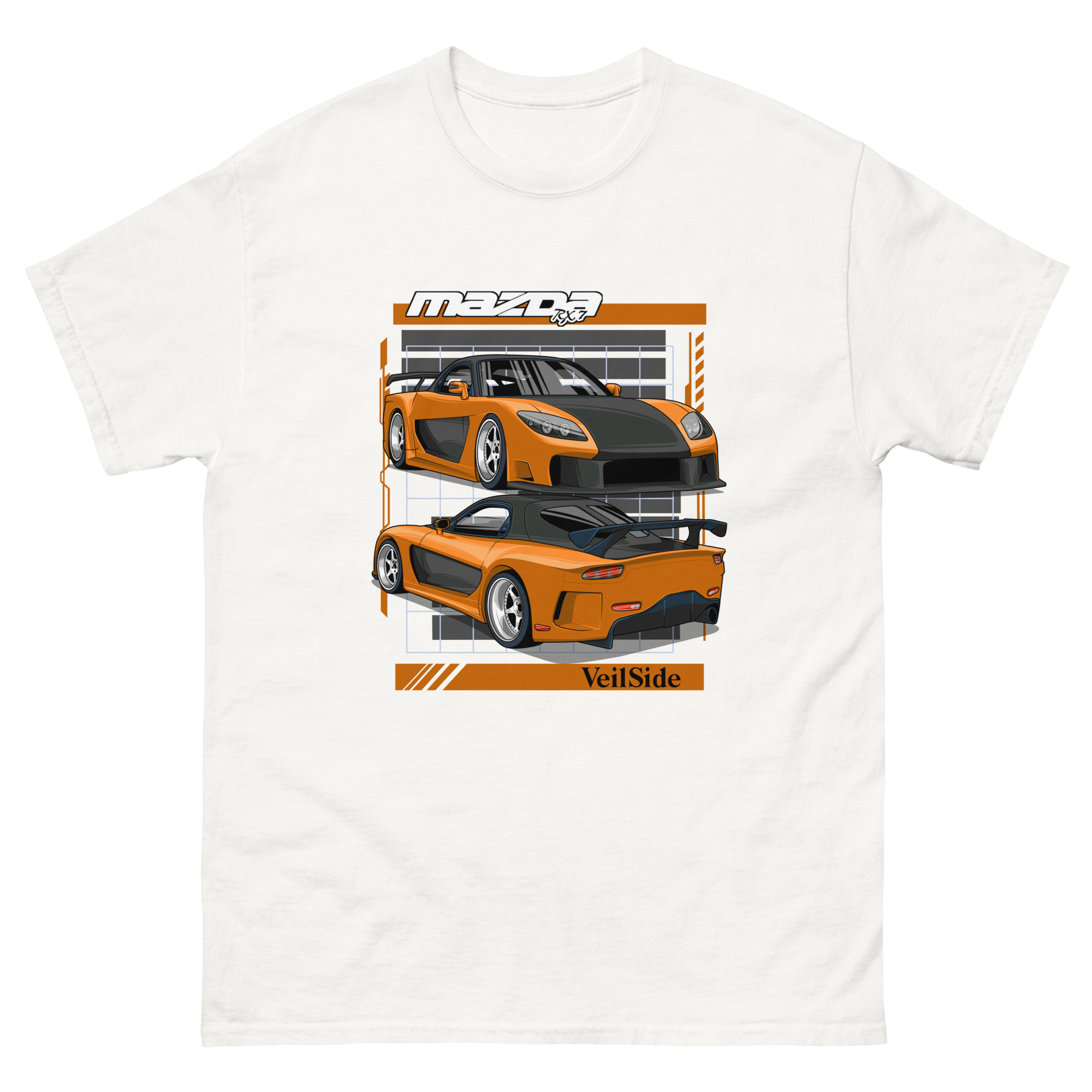 JDM VeilSide RX-7 Unisex Classic Tee - Image 20