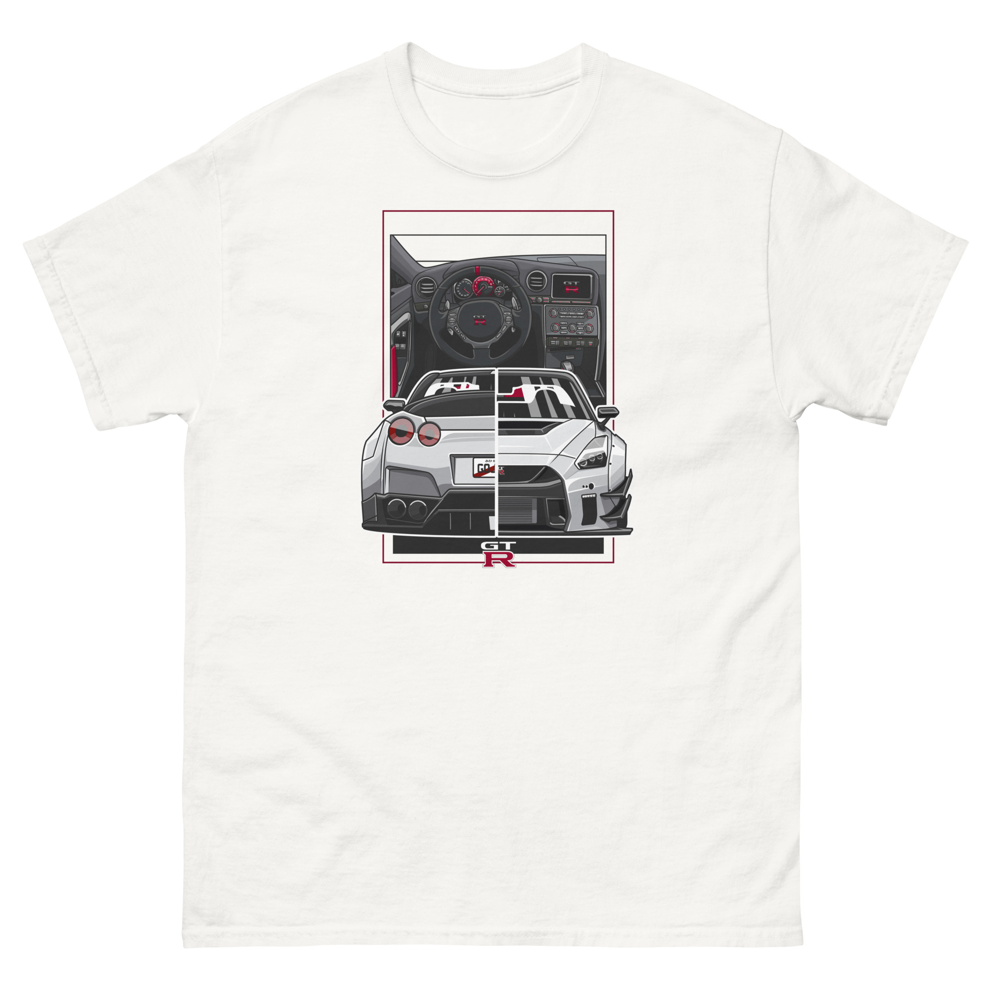 JDM GT-R R35 Unisex Classic Tee - Image 20