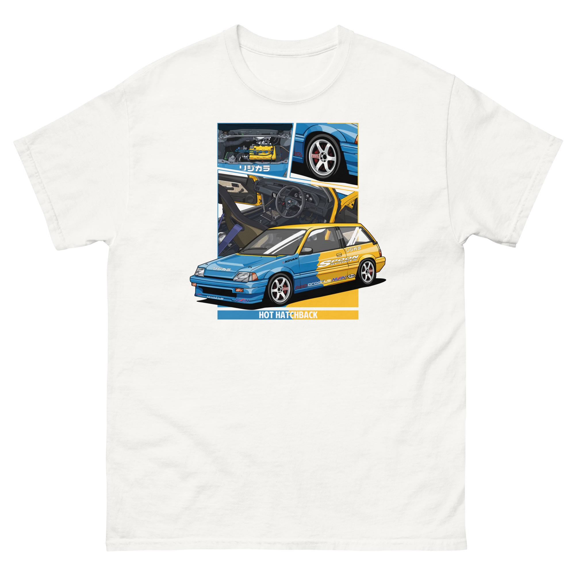 JDM Hot Hatch Unisex Classic Tee - Image 20