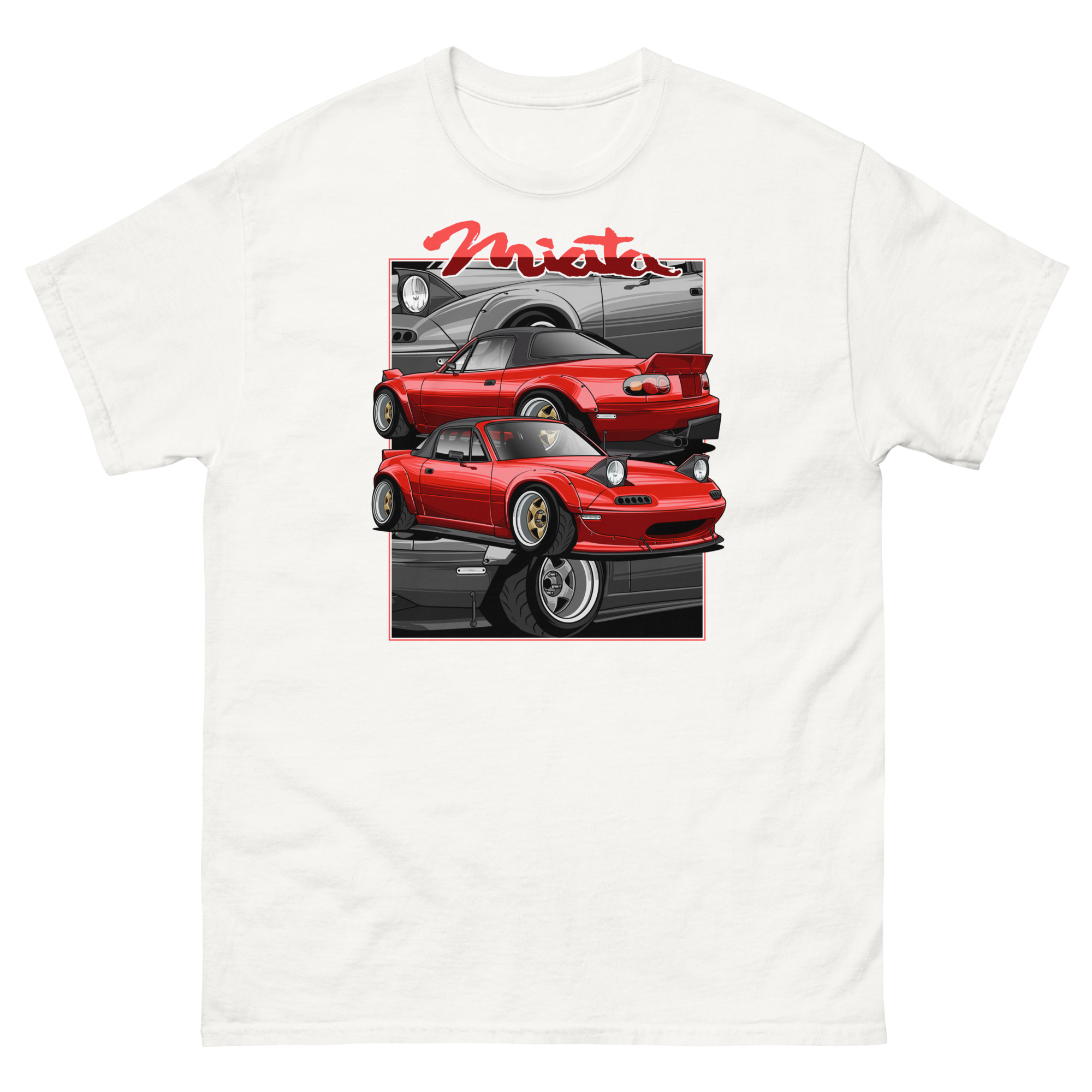 JDM NA Miata Unisex Classic Tee - Image 20