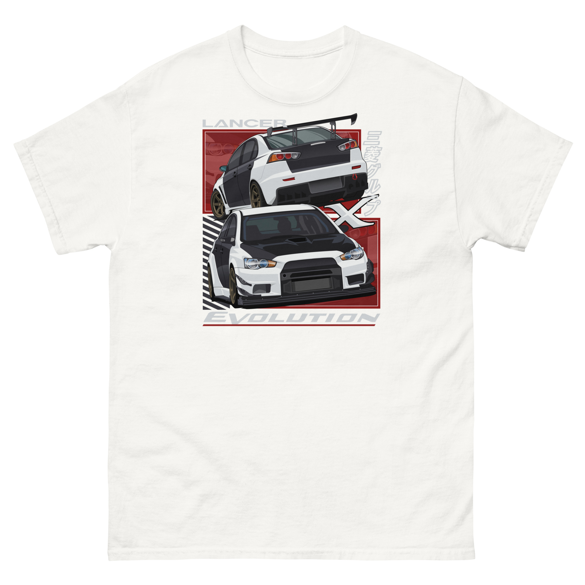 JDM Evo X Unisex Classic Tee - Image 39