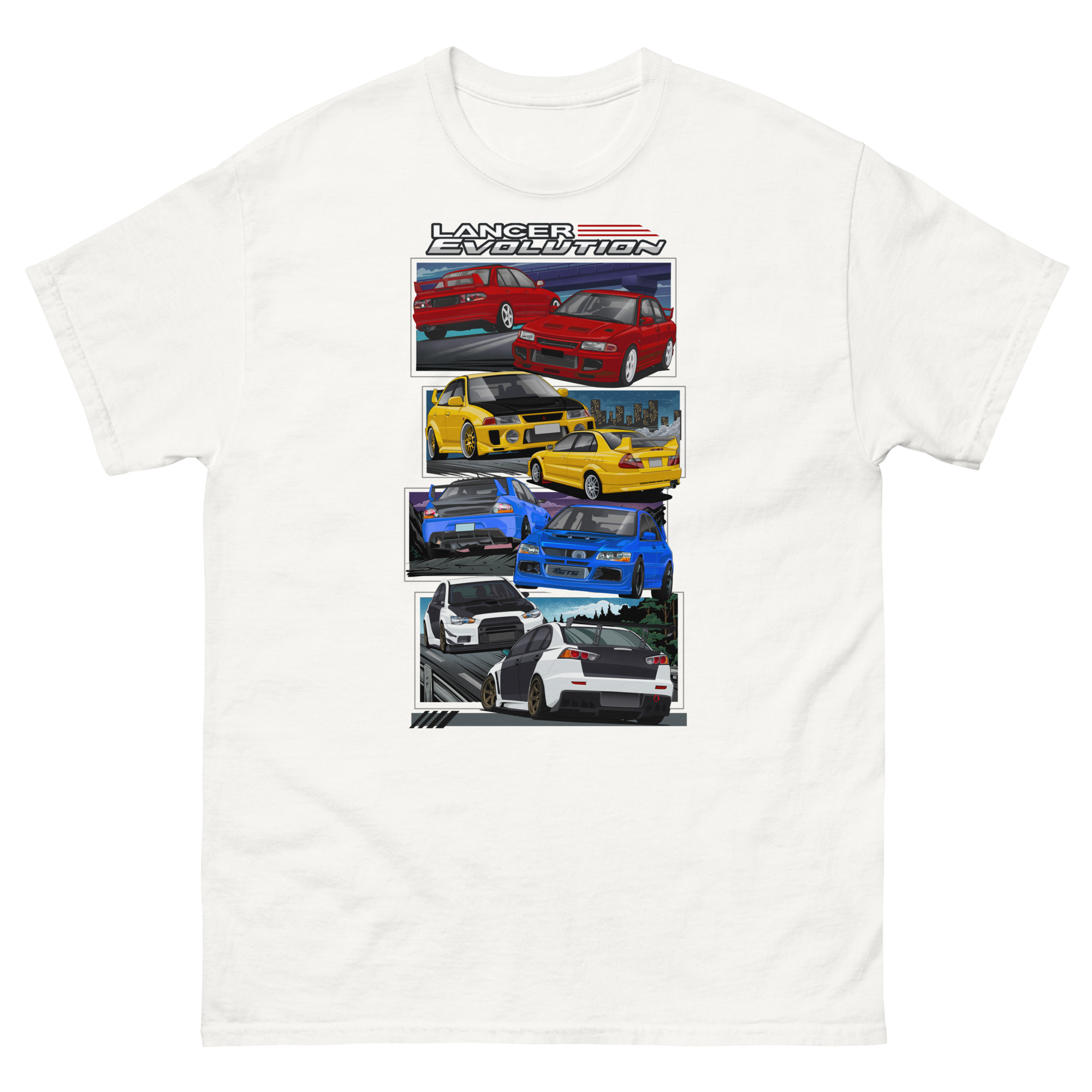 Evo Evolution Unisex Classic Tee - Image 20