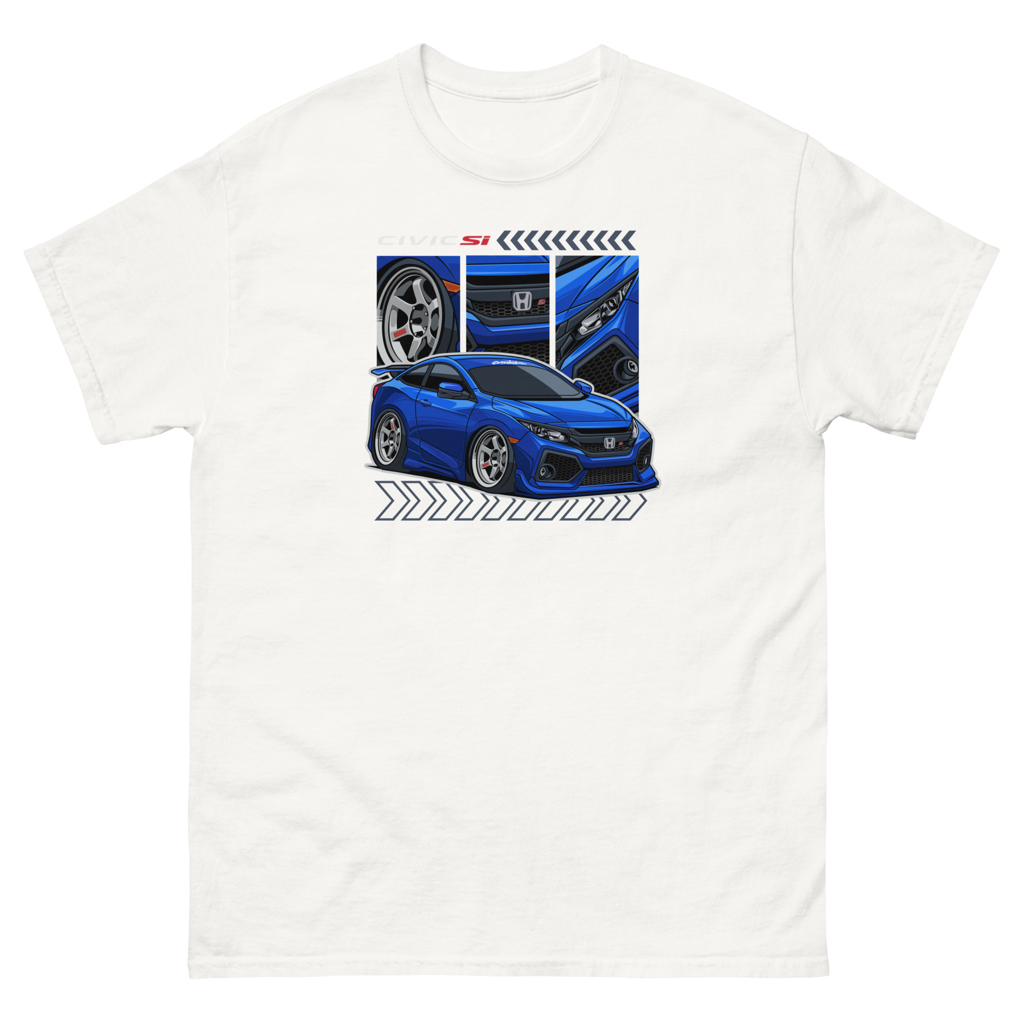 Civic SI Chibi Stile Unisex Classic Tee - Image 20